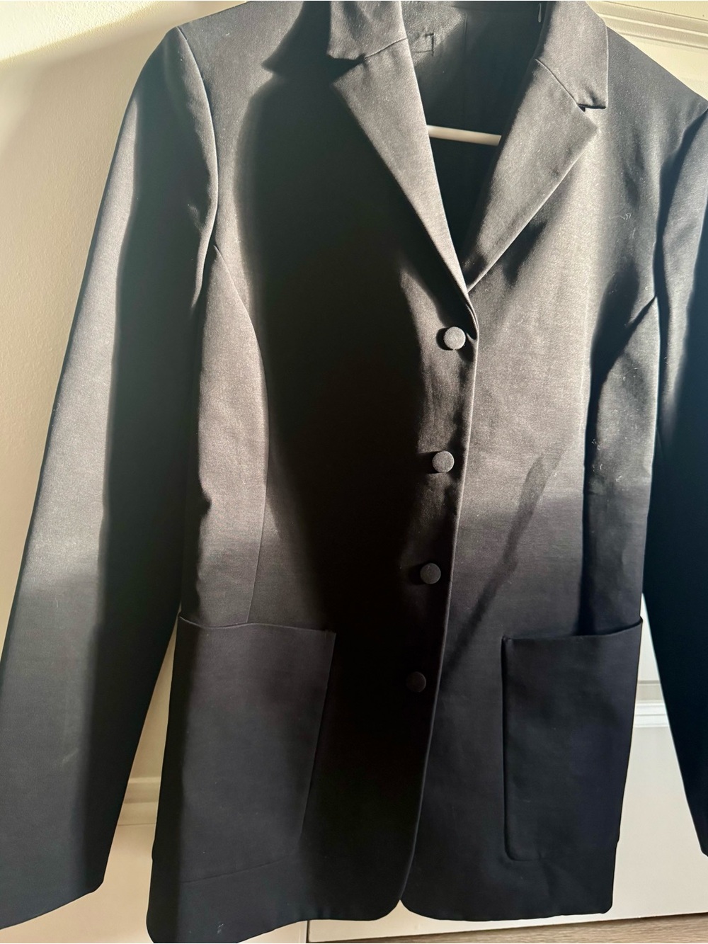 Women’s Black Double Stretch Slim Blazer